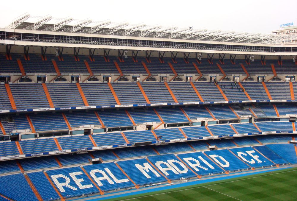 Actuaciones en el Estadio Santiago Bernabéu.